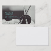Carte de visite fait main de Knits (Devant / Derrière)