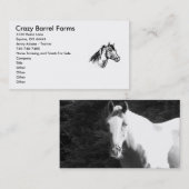 Carte de visite fait sur commande (Devant / Derrière)