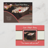 Carte de visite fait sur commande de (Devant / Derrière)