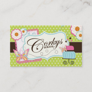 Carte de visite fait sur commande de boulangerie