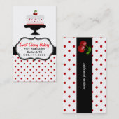 Carte de visite fait sur commande de boulangerie (Devant / Derrière)