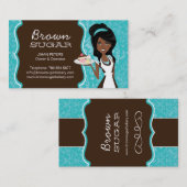 Carte de visite fait sur commande de boulangerie (Devant / Derrière)