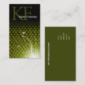 Carte de visite fait sur commande de concepteur de (Devant / Derrière)