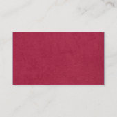 Carte de visite fait sur commande de constructeurs (Dos)