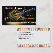 Carte de visite fait sur commande de FFL (Devant / Derrière)