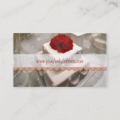 Carte de visite fait sur commande de gâteaux de (Dos)