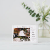 Carte de visite fait sur commande de gâteaux de (Debout devant)