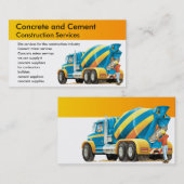 Carte de visite fait sur commande de mélangeur de (Devant / Derrière)