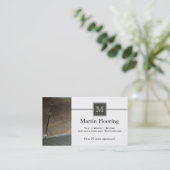 Carte de visite fait sur commande de monogramme de (Debout devant)