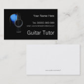 Carte de visite fait sur commande de tuteur de (Devant / Derrière)