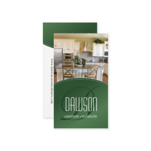 Carte de visite fait sur commande d'ébéniste