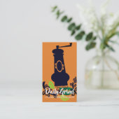 Carte de visite fait sur commande d'épice d'herbe (Debout devant)