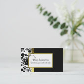 Carte de visite fait sur commande élégant (Debout devant)