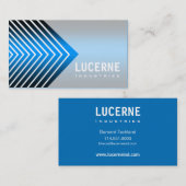 Carte de visite fait sur commande givré de (Devant / Derrière)