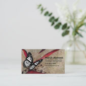 Carte de visite fait sur commande grunge de (Debout devant)