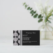 Carte de visite fait sur commande personnel (Debout devant)