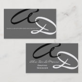 Carte de visite fait sur commande personnel (Devant / Derrière)