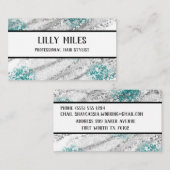 Carte de visite fait sur commande professionnel (Devant / Derrière)