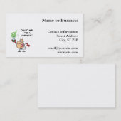 Carte De Visite Faites-moi confiance, je suis chimiste (Devant / Derrière)