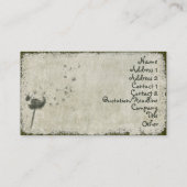 Carte De Visite faites un souhait (Dos)