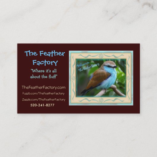 Carte De Visite Faites varier le pas de l'annonce 2, l'usine (Devant)