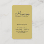 Carte De Visite Falcons & Roses élégants Illustré (Dos)