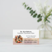 Carte De Visite Fall Veterinary  (Debout devant)