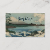 Carte De Visite Fameuse vue sur la mer japonaise (Devant)