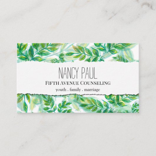 Carte De Visite Famille, Mariage, Conseils aux jeunes (Devant)