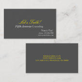 Carte De Visite Famille professionnelle, mariage, conseils aux jeu (Devant / Derrière)