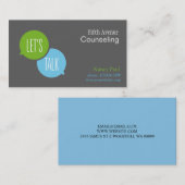 Carte De Visite Famille professionnelle, mariage, conseils aux jeu (Devant / Derrière)