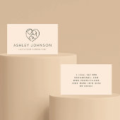 Carte De Visite Family Heart Logo Lactation Allaitement Expert