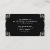 Carte De Visite Fancy Corners Fashion Designer (Dos)