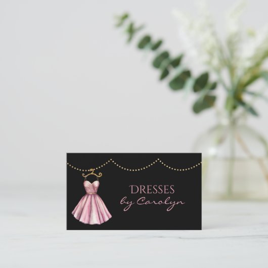 Carte de visite Fancy Robe Tailor (Debout devant)