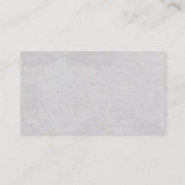 Carte De Visite Fancy Shears Aquarelle Barber (Dos)