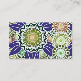 Carte De Visite Fandango de Deco en olive et raisin