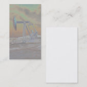 Carte de visite fané de Pumpjack (Devant / Derrière)