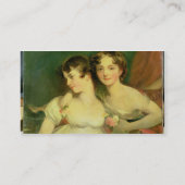 Carte De Visite Fanny et Jane Hamond (Dos)