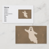 Carte de visite fantôme (Devant / Derrière)
