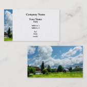 Carte De Visite Farm Vista - Finition Platine (Devant / Derrière)