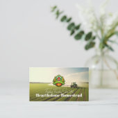 Carte De Visite Farmer Working the Field | Agriculture (Debout devant)