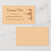 Carte De Visite Farmhouse rustique sur mesure simple (Devant / Derrière)