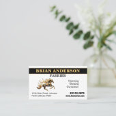 Carte De Visite Farrier (Debout devant)