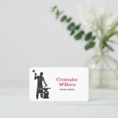 Carte De Visite Farrier (Debout devant)