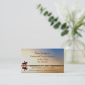 Carte De Visite Farrier Farrier Trimmer Horse équitation Hotte de (Debout devant)