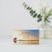 Carte De Visite Farrier Farrier Trimmer Horse équitation Hotte de (Debout devant)