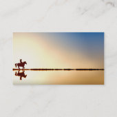 Carte De Visite Farrier Farrier Trimmer Horse équitation Hotte de (Dos)