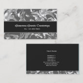 Carte de visite fascinant de coutume de granit (Devant / Derrière)