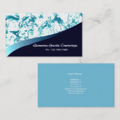 Carte de visite fascinant de partie supérieure du (Devant / Derrière)