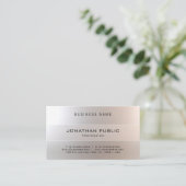 Carte De Visite Fascinant élégant professionnel moderne gracieux (Debout devant)